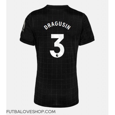 Dres Tottenham Hotspur Radu Dragusin #3 Preč pre Ženy 2025-26 Krátky Rukáv Dres Tottenham Hotspur Radu Dragusin #3 Preč pre Ženy 2025-26 Krátky Rukáv
